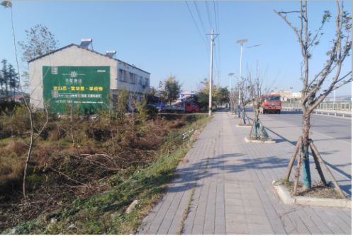 钦州书山南院墙体广告