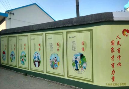 钦州文化墙施工攻略